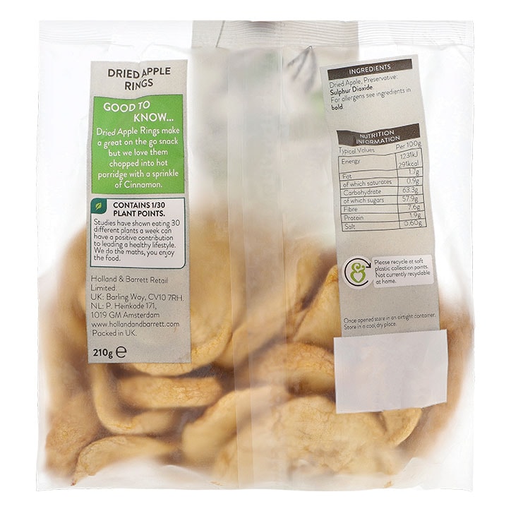 Holland & Barrett Apple Rings 210g
